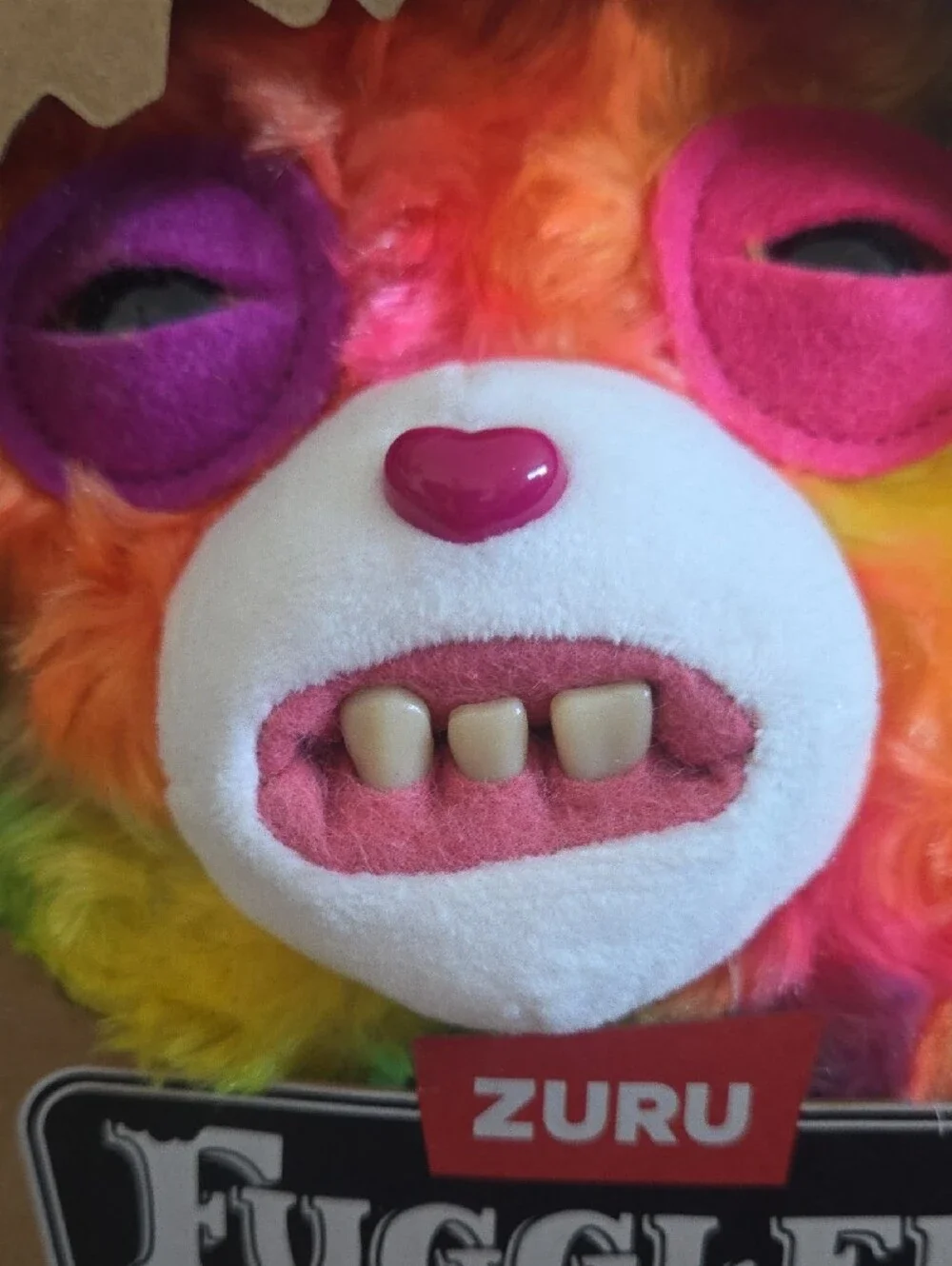 ZURU Fuggler x Care Bears Rainbow Plush - Multicolor